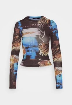 Jaded London LONG SLEEVE TISSUE SCRIBBLE DREAM PRINT - Bluzka Z Długim Rękawem - Black 10 Jaded London LONG SLEEVE TISSUE SCRIBBLE DREAM PRINT - Bluzka Z Długim Rękawem - Black -Ulla Popken Sklep 01de927e148d4f848092c8e09d4ff057