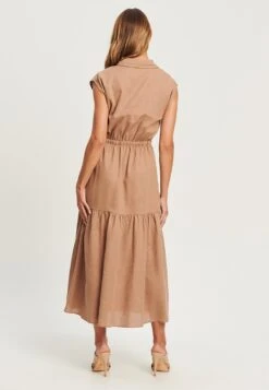 MARLE - Sukienka Koszulowa - Chocolate -Ulla Popken Sklep 03046efa803d42f5b5d408f321c632d2