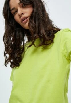 Minus CATHY - T-shirt Basic - Bright Lime -Ulla Popken Sklep 03b33abff7eb4a2ca69f50573636575a