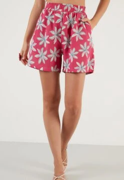 LELA TWO PIECE SET - REGULAR FIT - Szorty - Fuchsia -Ulla Popken Sklep 03f2ac43b59d47d2b810150c797e3798