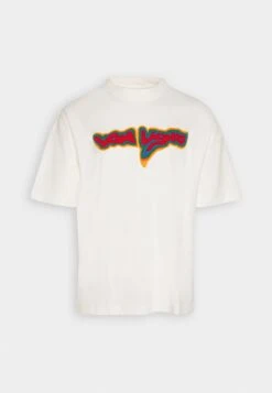 THERMAL TEE UNISEX - T-shirt Z Nadrukiem - Ecru -Ulla Popken Sklep 073becee1c3446d1a5ed29e3c626a882