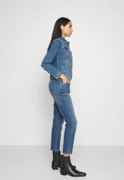 7 For All Mankind JOSEFINA LUXVINBLU - Jeansy Slim Fit - Dark Blue -Ulla Popken Sklep 099125d6d0b94b53a386e850361f43e9