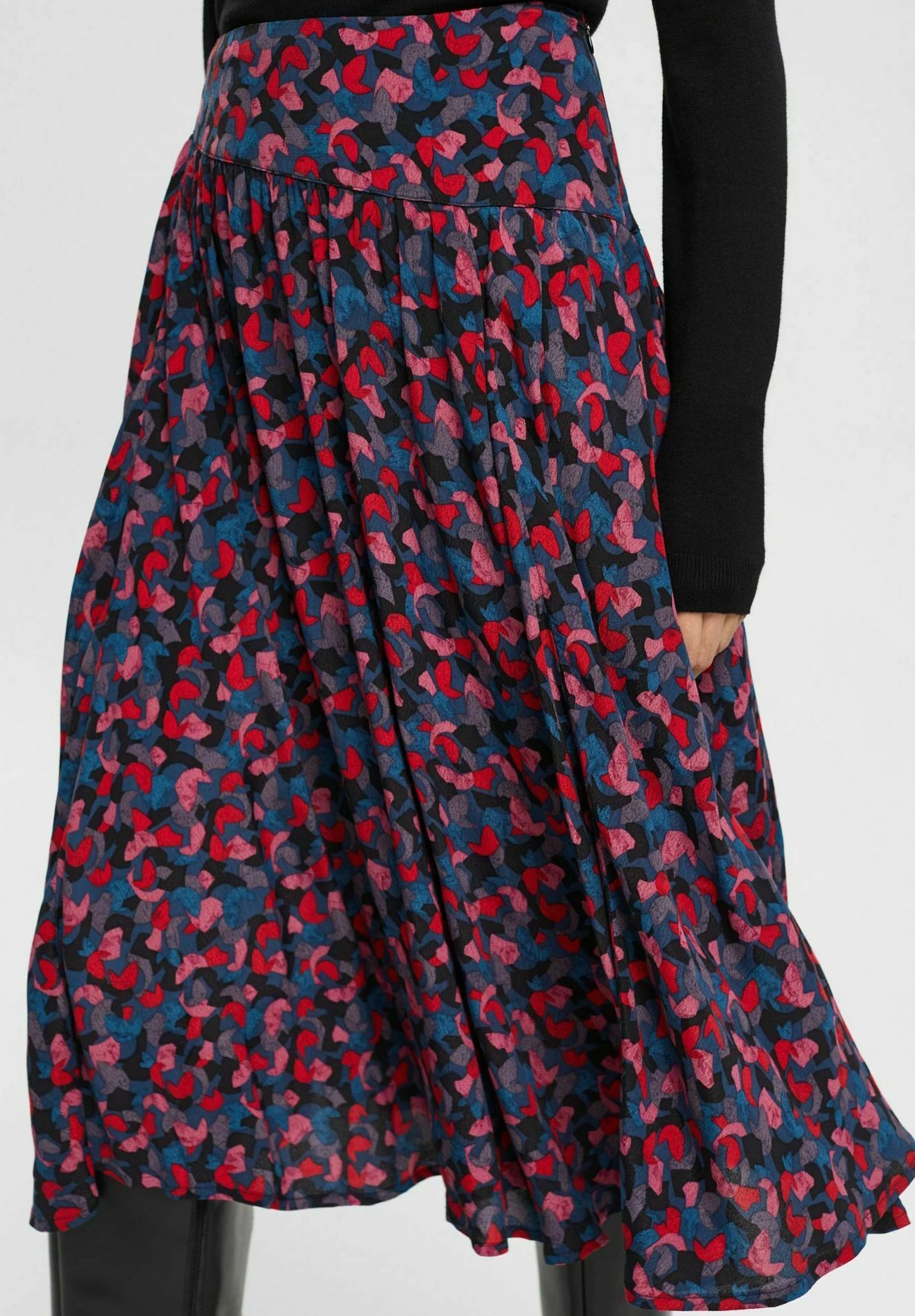 ESPRIT GERAFFTER MIT PRINT - Spódnica Plisowana - Pink 4 ESPRIT GERAFFTER MIT PRINT - Spódnica Plisowana - Pink - obrazek 4