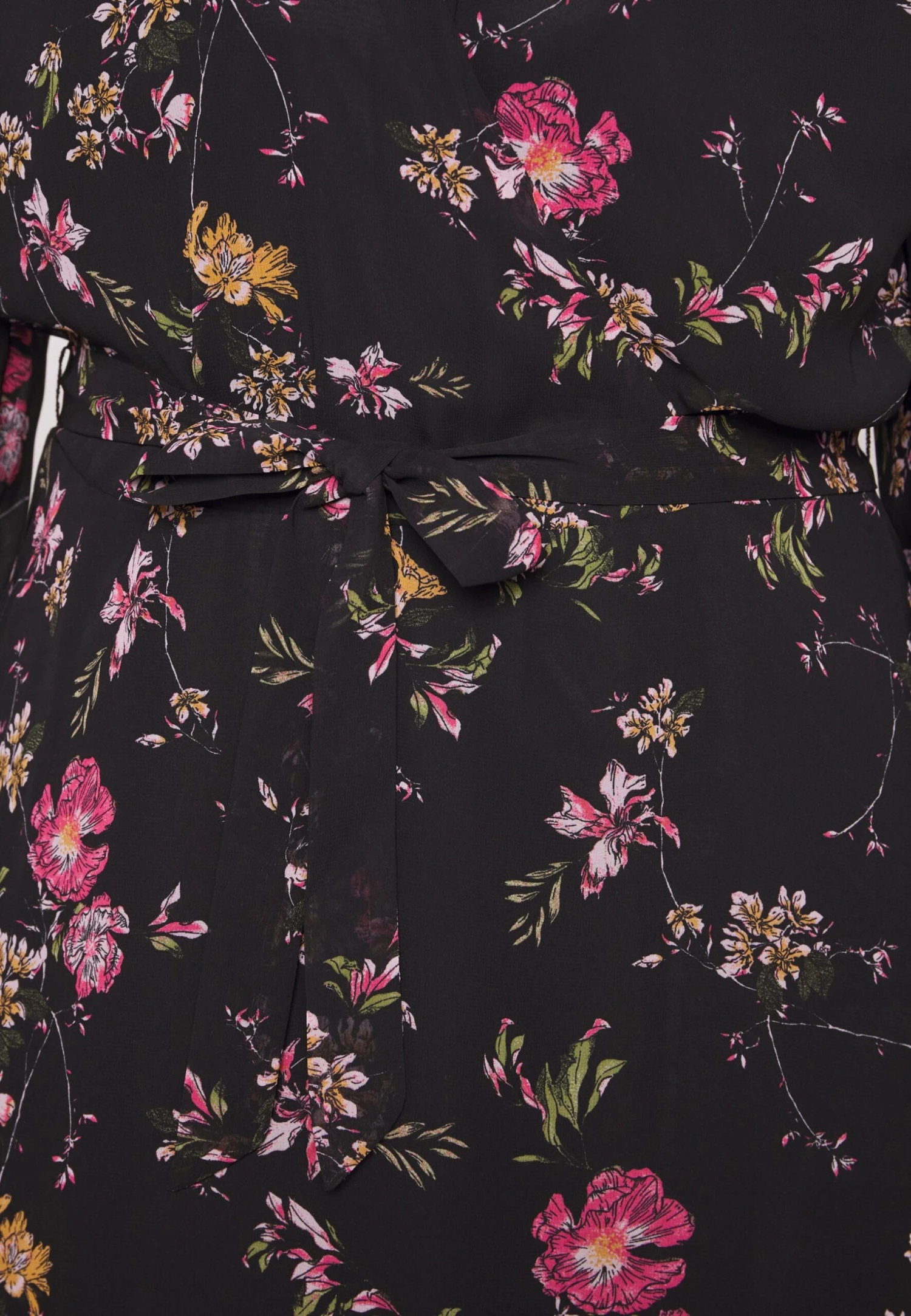 Sukienka Letnia - Black/pink 6 Sukienka Letnia - Black/pink - obrazek 6