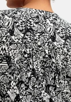 Sheego Sukienka Letnia - Schwarz Gemustert 10 Sheego Sukienka Letnia - Schwarz Gemustert -Ulla Popken Sklep 0ad29e4b94704915aa91203014fd9381