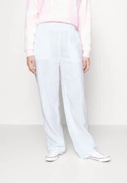 V GAUZE PANT - Spodnie Materiałowe - Fresh White