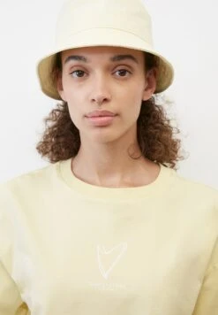 Marc O'Polo T-shirt Z Nadrukiem - Bleached Vanilla -Ulla Popken Sklep 0e583b1305454c5dba9229bb5846c979