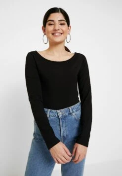 2PACK - Bluzka Z Długim Rękawem - Black/white -Ulla Popken Sklep 11143436d466448f8a1e0124a20678b6