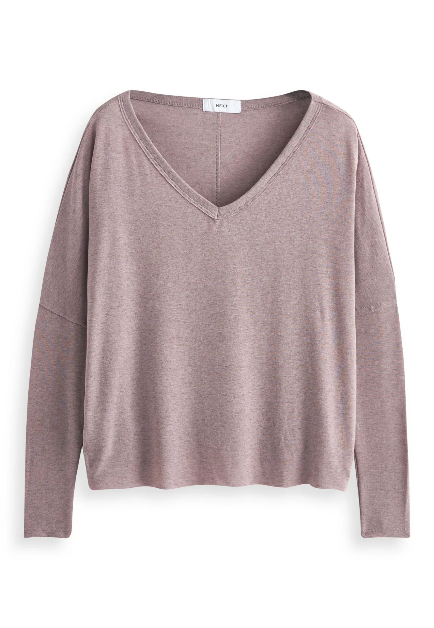 Next RAW EDGE V-NECK - Bluzka Z Długim Rękawem - Lilac Purple 6 Next RAW EDGE V-NECK - Bluzka Z Długim Rękawem - Lilac Purple - obrazek 6