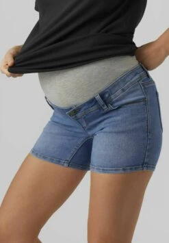 MAMALICIOUS - Szorty Jeansowe - Medium Blue Denim 8 MAMALICIOUS - Szorty Jeansowe - Medium Blue Denim -Ulla Popken Sklep 139801f5510c4a16804cb7d58686edd5