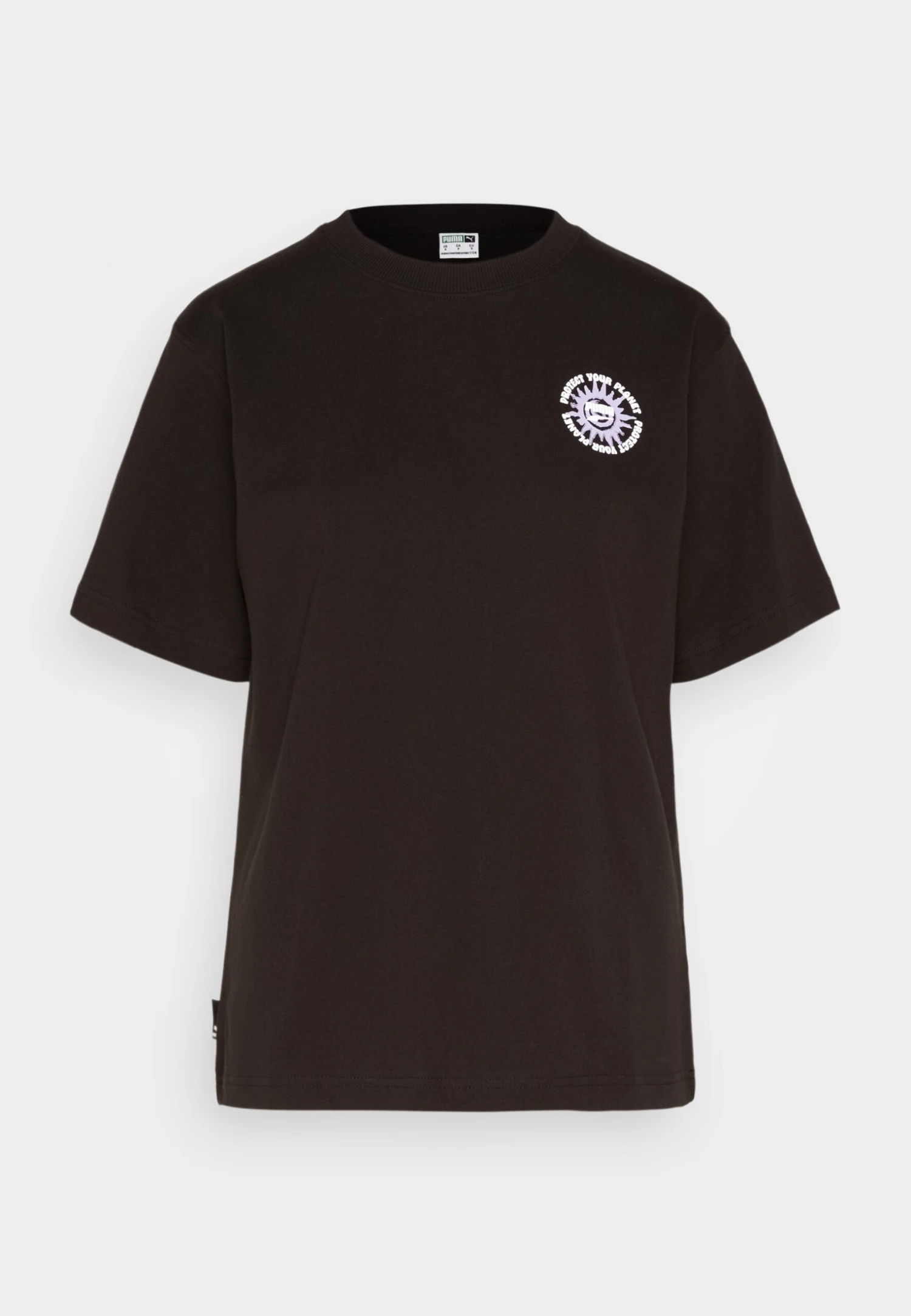 Puma DOWNTOWN RELAXED GRAPHIC TEE - T-shirt Z Nadrukiem - Black 5 Puma DOWNTOWN RELAXED GRAPHIC TEE - T-shirt Z Nadrukiem - Black - obrazek 5