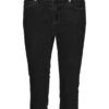 Vero Moda VMLUNA SEVEN KNICKERS - Szorty Jeansowe - Black Denim