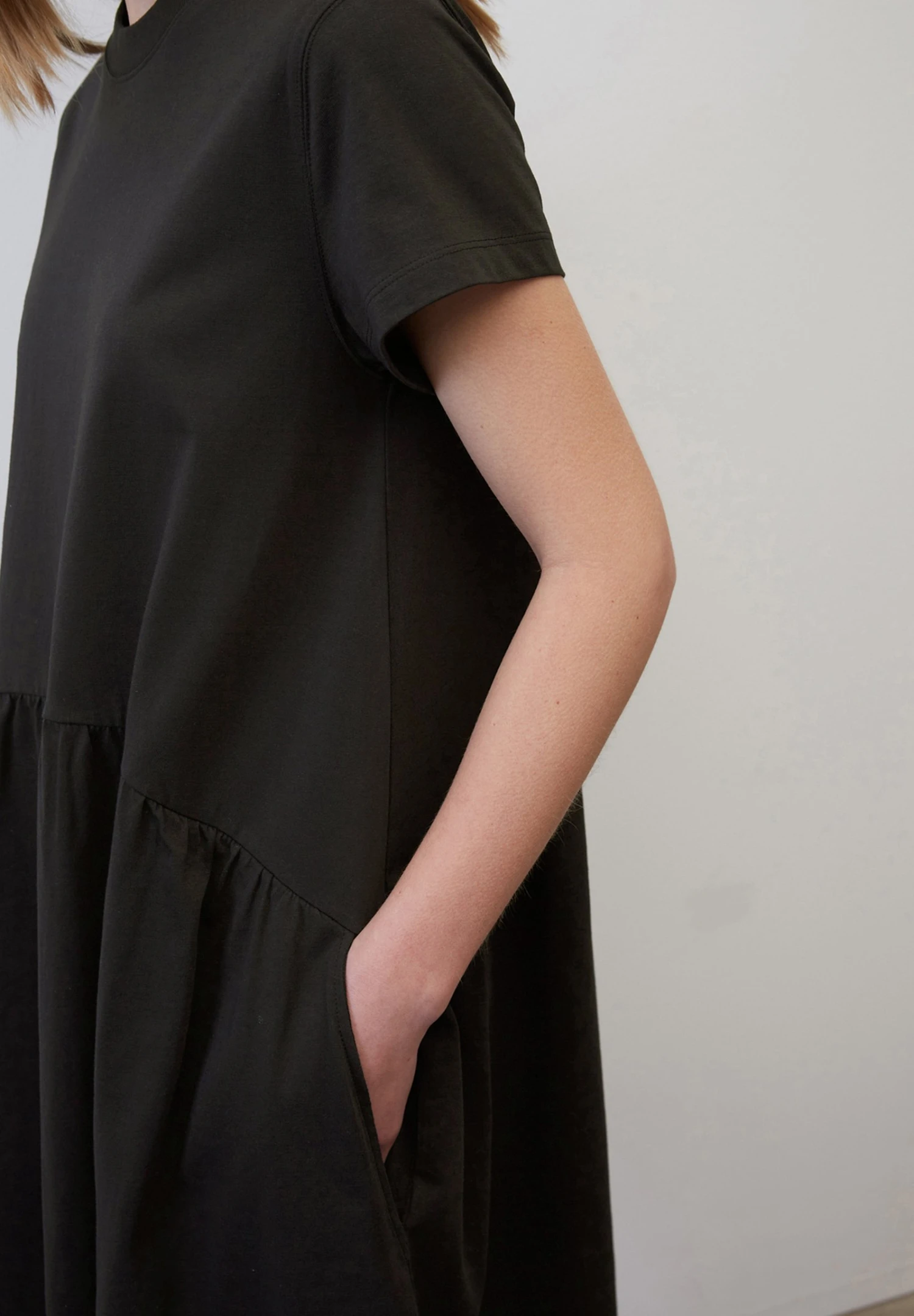 Marc O'Polo DENIM STIL LOOSE - Sukienka Z Dżerseju - Black 3 Marc O'Polo DENIM STIL LOOSE - Sukienka Z Dżerseju - Black - obrazek 3