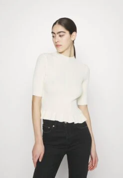 Maje MODY - T-shirt Z Nadrukiem - Ecru 10 Maje MODY - T-shirt Z Nadrukiem - Ecru -Ulla Popken Sklep 17b2f841e41d464691426408545f6c2a