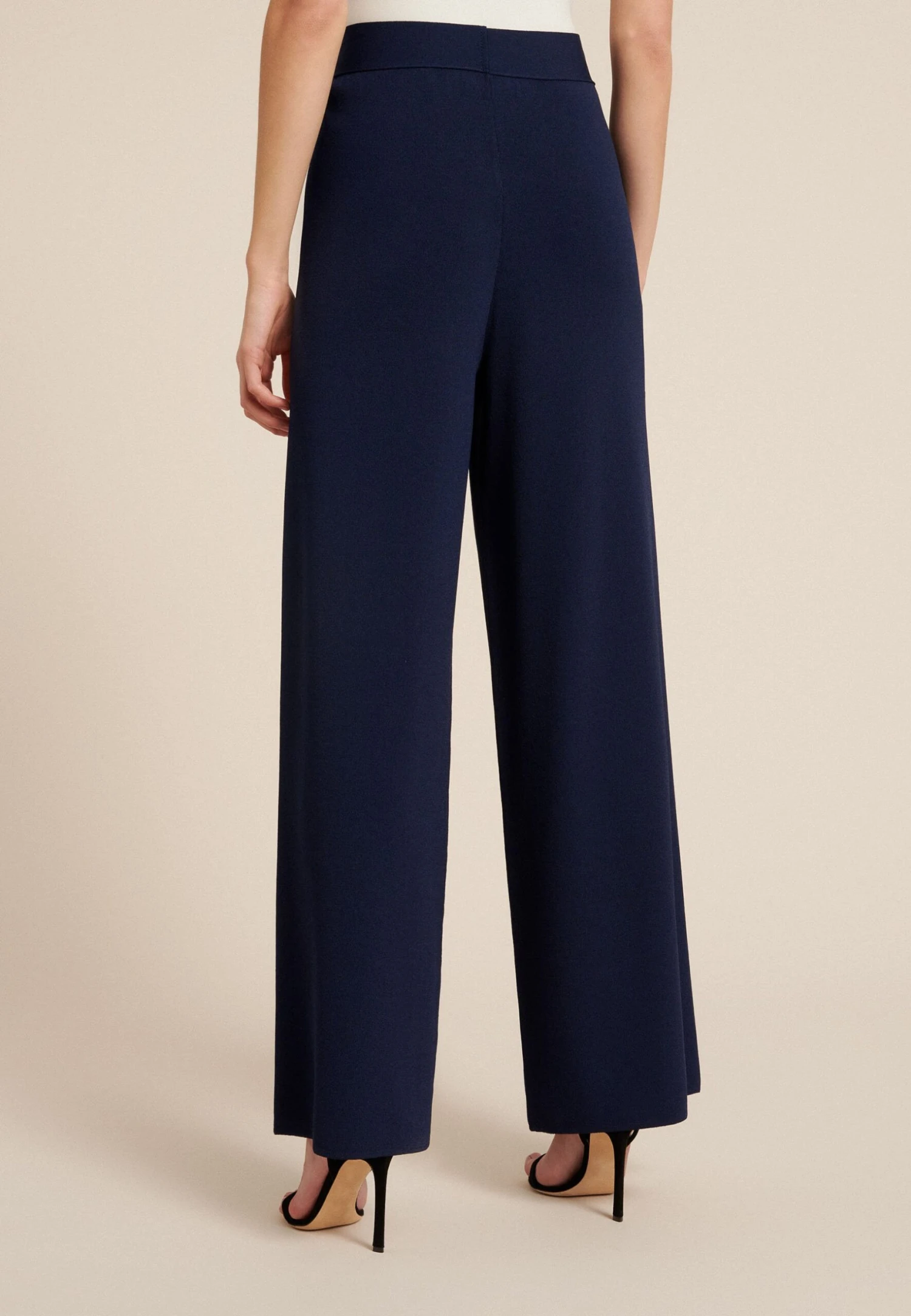 LUISA SPAGNOLI CARUBA - Spodnie Materiałowe - Blu 4 LUISA SPAGNOLI CARUBA - Spodnie Materiałowe - Blu - obrazek 4