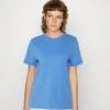 Selected Femme SLFMYESSENTIAL SS O-NECK NOOS - T-shirt Basic - Ultramarine