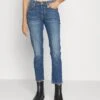 7 For All Mankind JOSEFINA LUXVINBLU - Jeansy Slim Fit - Dark Blue