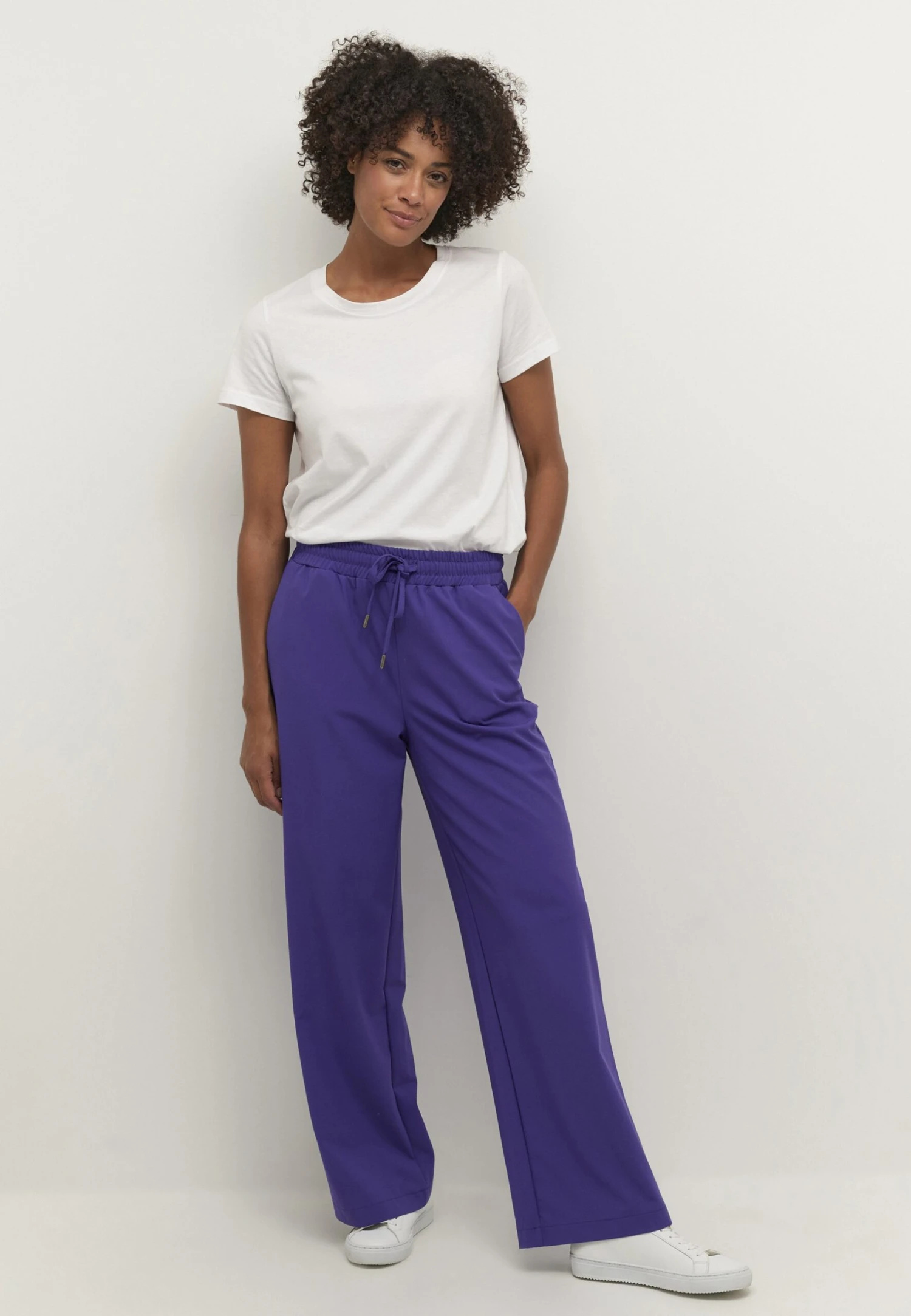 Kaffe KACOLETTE - Spodnie Treningowe - Lilac 2 Kaffe KACOLETTE - Spodnie Treningowe - Lilac - obrazek 2