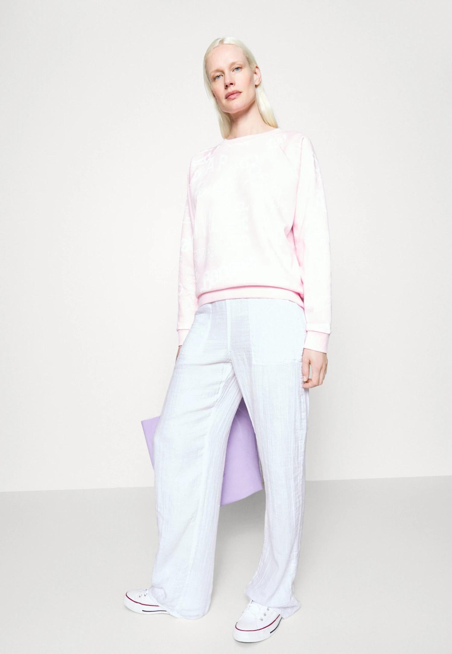 V GAUZE PANT - Spodnie Materiałowe - Fresh White 4 V GAUZE PANT - Spodnie Materiałowe - Fresh White - obrazek 4