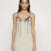 BDG Urban Outfitters LADDERED CAMI DRESS - Sukienka Dzianinowa - Cream