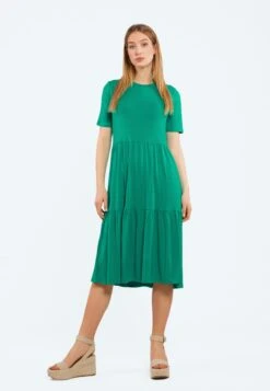 Sukienka Z Dżerseju - Green