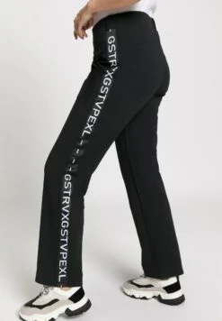 Ulla Popken Spodnie Treningowe - Zwart -Ulla Popken Sklep 22a41290c8a24154a5b9ea12eae6542b