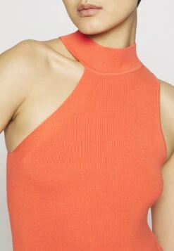 DKNY MOCK NECK SWEATER - Top - Persimmon -Ulla Popken Sklep 26dd7155c2584e09ad95a98f2d5ed21c