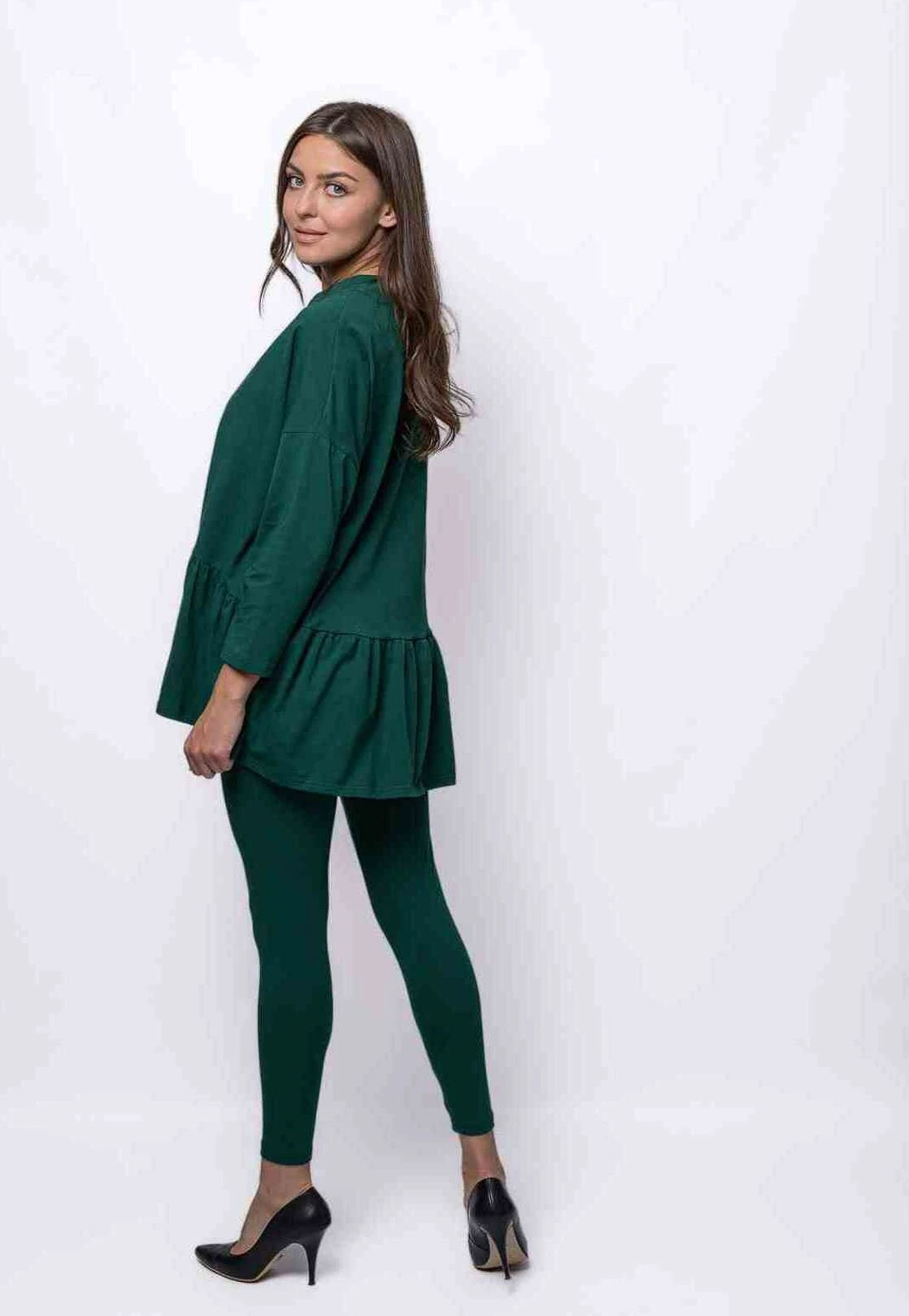 SET - Legginsy - Green 5 SET - Legginsy - Green - obrazek 5