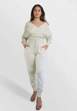 SET - Sweter - Beige -Ulla Popken Sklep 2cb6d0d6eedd480386217105888c0119