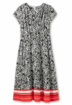 Sheego Sukienka Letnia - Schwarz Gemustert 11 Sheego Sukienka Letnia - Schwarz Gemustert -Ulla Popken Sklep 2dc928c8650f4807b62e8929762c00e6