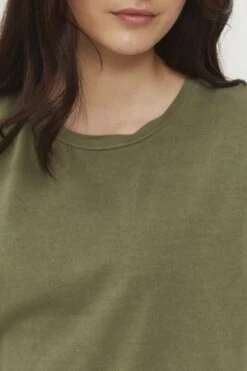 B.young BYUMILLE TSHIRT - Top - Olivine -Ulla Popken Sklep 303cb5db3ece4cc6b749131dffd70c84