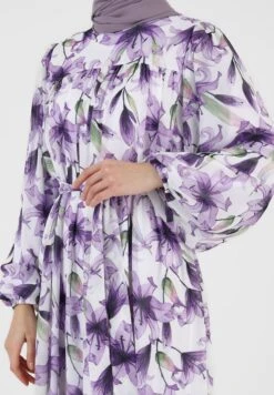 MODEST REFKA - Długa Sukienka - Multi Coloured -Ulla Popken Sklep 31fe149f18ad4db58315b1d7b485377c