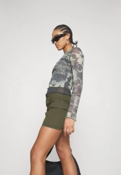 ONLY ONLSORA CARGO RAW SKIRT - Spódnica Mini - Kalamata -Ulla Popken Sklep 324b86ee1573471287e4e091a5186eb2