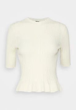 Maje MODY - T-shirt Z Nadrukiem - Ecru 14 Maje MODY - T-shirt Z Nadrukiem - Ecru -Ulla Popken Sklep 37217729291e4401b2a6496477a06e84