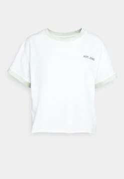 Pepe Jeans ADELINE - T-shirt Z Nadrukiem - White 10 Pepe Jeans ADELINE - T-shirt Z Nadrukiem - White -Ulla Popken Sklep 375ebd6af91247948ba8aa8e524080c9