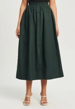 DODI - Spódnica Trapezowa - Emerald
