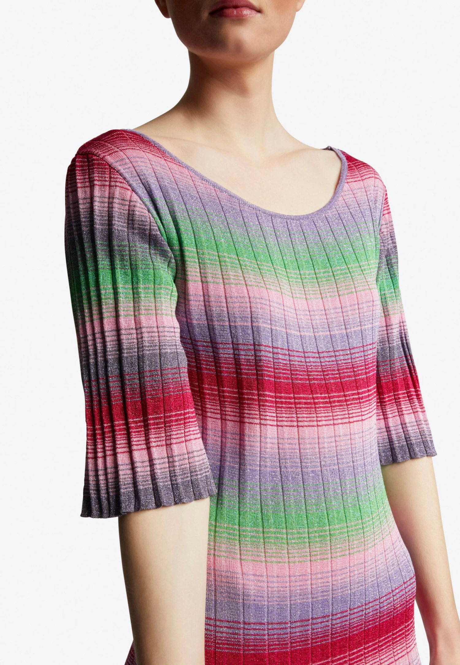 Rich&royal Sukienka Dzianinowa - Royal Purple 4 Rich&royal Sukienka Dzianinowa - Royal Purple - obrazek 4