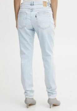 PULZ PZMELINA - Jeansy Slim Fit - Bleached Blue Denim -Ulla Popken Sklep 3a62cb64b05342ed8115932770ec50f8