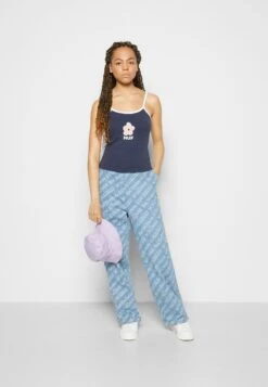 HUF PETAL TANK - Top - Navy -Ulla Popken Sklep 3a70bd5397764af788c22868069f6964