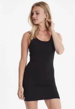 B.young BYPAMILA LONG TOP - Sukienka Z D偶erseju - Black