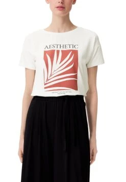 Comma MIT FRONTPRINT - T-shirt Z Nadrukiem - Weiß 11 Comma MIT FRONTPRINT - T-shirt Z Nadrukiem - Weiß -Ulla Popken Sklep 3ac35cd458814917b0b03d770e5bf8ce