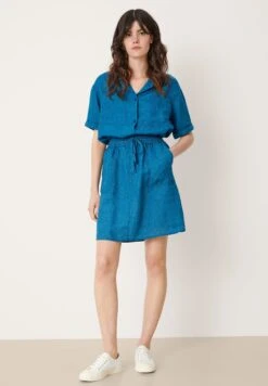 S.Oliver ROCK AUS LEINEN - Spódnica Trapezowa - Dark Teal Melange 11 S.Oliver ROCK AUS LEINEN - Spódnica Trapezowa - Dark Teal Melange -Ulla Popken Sklep 3ae0c3efac924d6aa27c932588091063