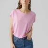 Vero Moda VMAVA GAJRS NOOS - T-shirt Basic - Bonbon