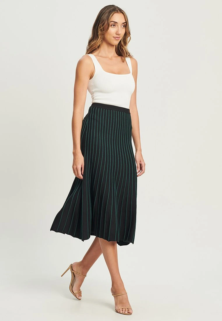 Tussah ARIANNE - Spódnica Trapezowa - Emerald 2 Tussah ARIANNE - Spódnica Trapezowa - Emerald - obrazek 2