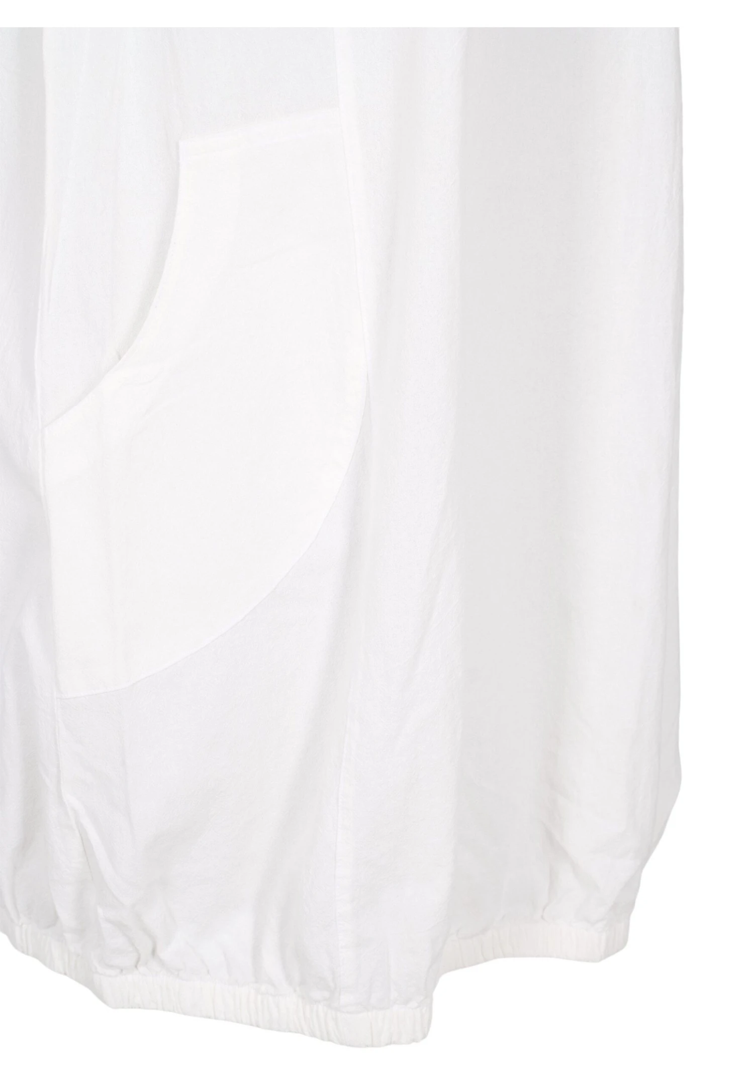 Zizzi KURZARM - Sukienka Z Dżerseju - White 6 Zizzi KURZARM - Sukienka Z Dżerseju - White - obrazek 6