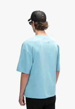 LOGO UNISEX - T-shirt Z Nadrukiem - Blue -Ulla Popken Sklep 41f00375e9764a18a7e7c541f5231cf2