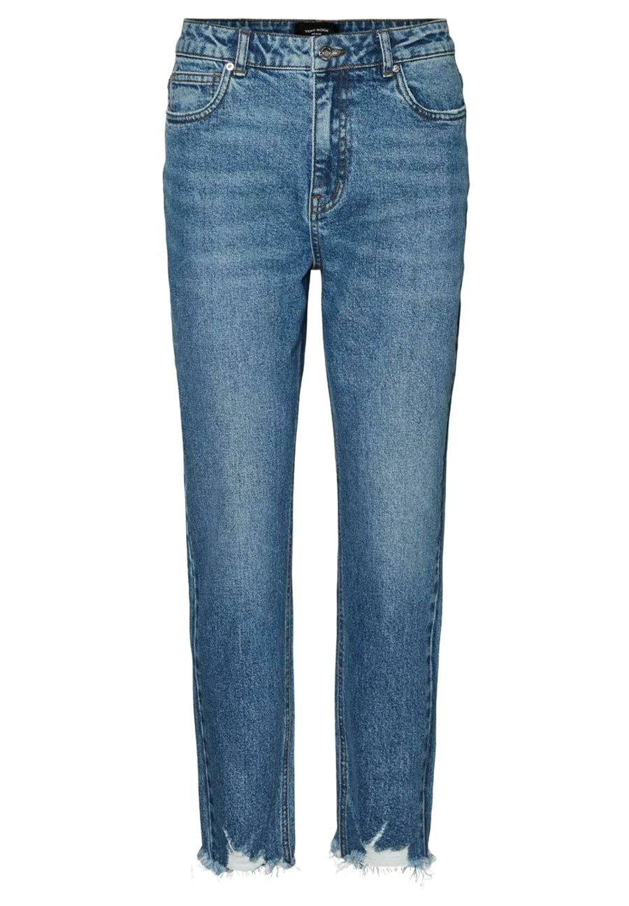 Vero Moda Jeansy Straight Leg - Medium Blue Denim 1 Vero Moda Jeansy Straight Leg - Medium Blue Denim