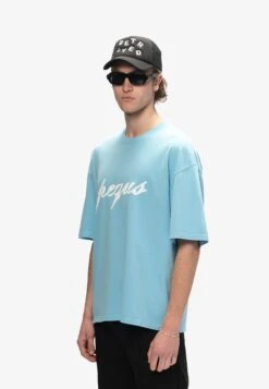 LOGO UNISEX - T-shirt Z Nadrukiem - Blue