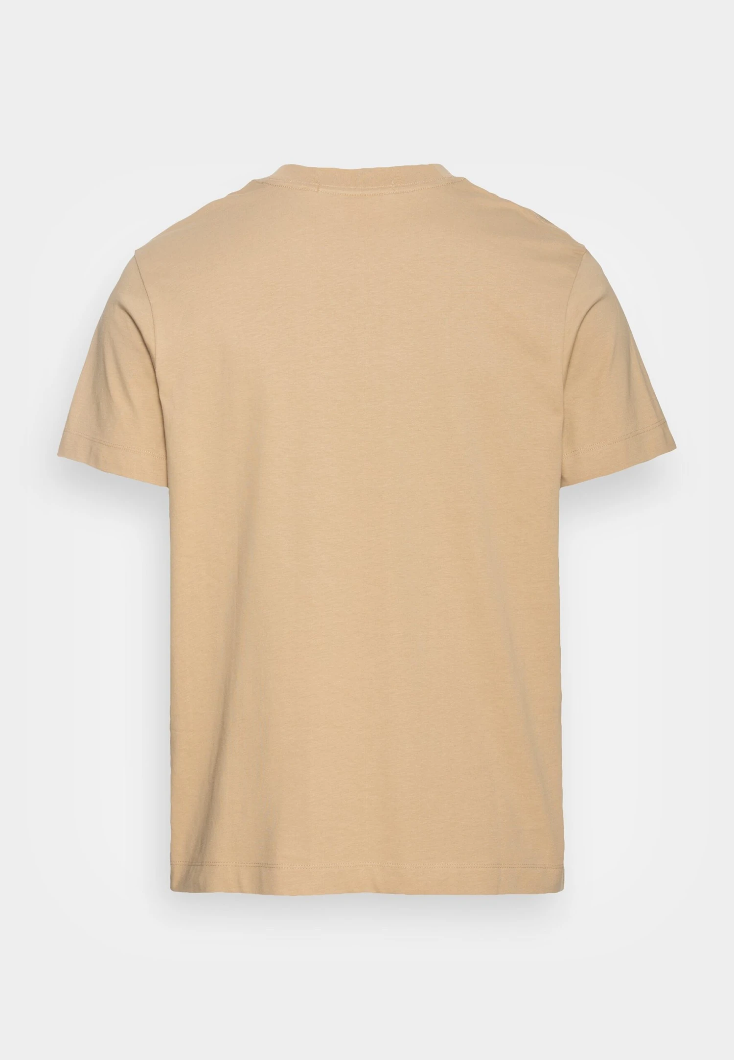 Calvin Klein Jeans ADDRESS LOGO TEE UNISEX - T-shirt Z Nadrukiem - Travertine 2 Calvin Klein Jeans ADDRESS LOGO TEE UNISEX - T-shirt Z Nadrukiem - Travertine - obrazek 2