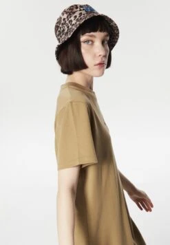 Twist RELAXED FIT EMBROIDERED COMBED COTTON - Sukienka Letnia - Green -Ulla Popken Sklep 450634d8a60d45ef9804d9c85e2e053c